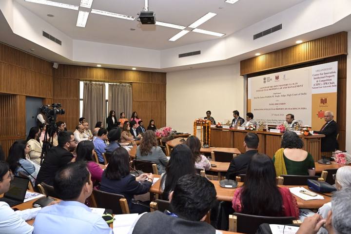 Plate V of X, from the record of Launch of the WIPO–NLUD–IPO Joint Masters/LL.M. in IP Law and Management