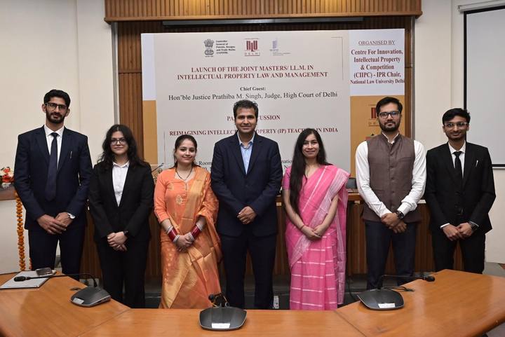 Plate VI of X, from the record of Launch of the WIPO–NLUD–IPO Joint Masters/LL.M. in IP Law and Management