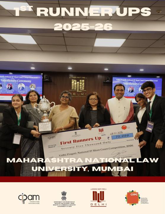 Plate II of X, from the record of 2nd Vidhi Pragati National IP Moot Court Competition, 2026